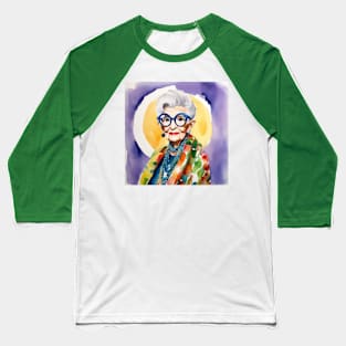 Iris Apfel Baseball T-Shirt